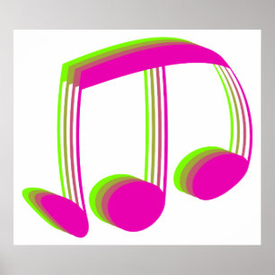 Musical Notes Poster