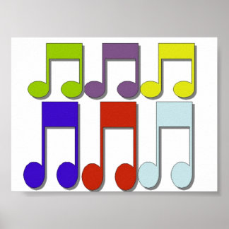 Musical Notes Poster