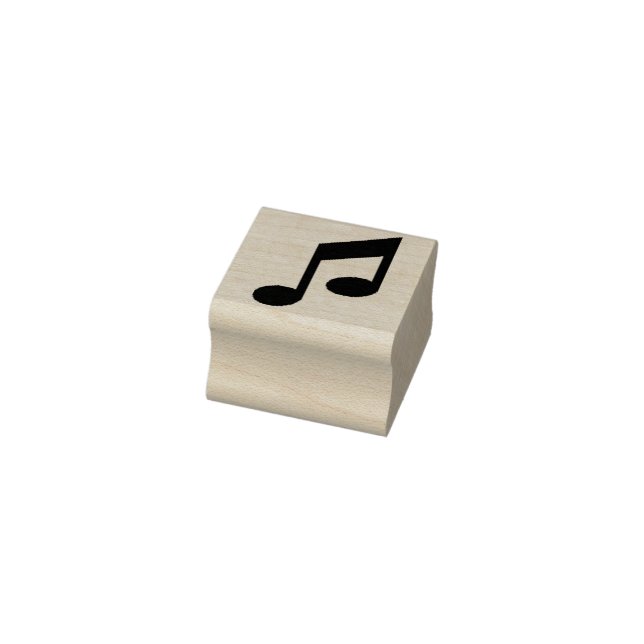 Musical Notes  Rubber Stamp (Stamp)