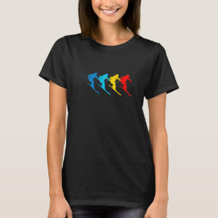 Musical Notes Symbol Ski and winter sports 1 T-Shirt