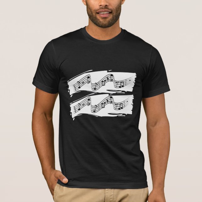 Musical notes T-Shirt (Front)