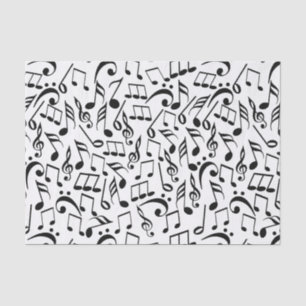 Musical Notes Tissue Paper