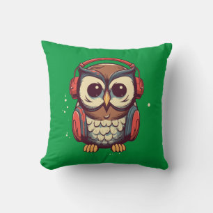 Musical Owl Cushion