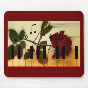 Musical Panio Keys Mouse Pad