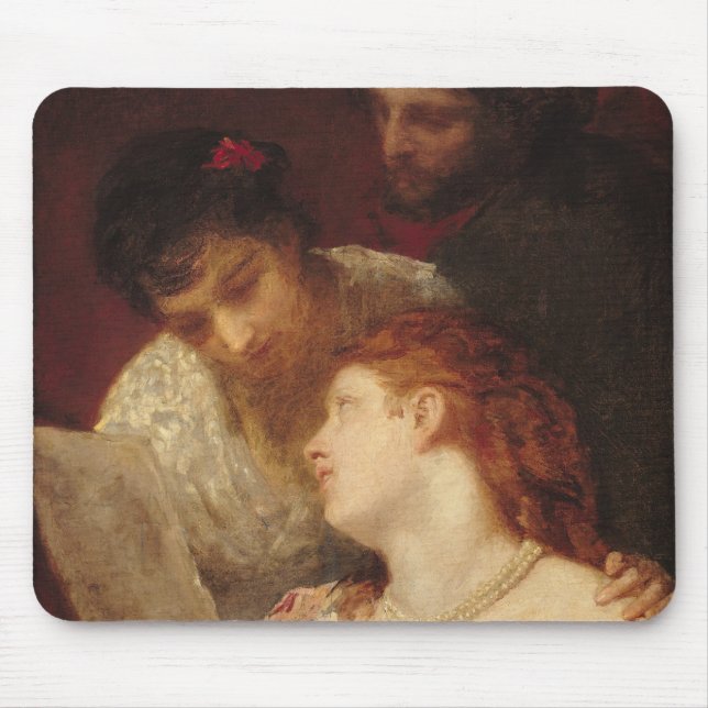 Musical Party, 1874 Mouse Pad (Front)