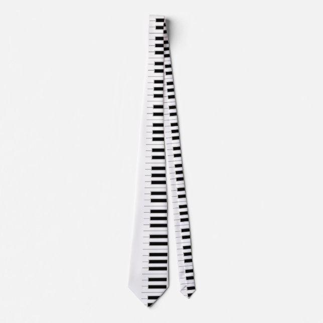 Musical Piano Keys Tie (Front)
