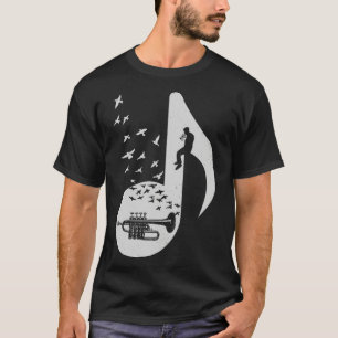 Musical Piccolo Trumpet T-Shirt