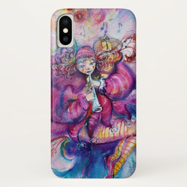 MUSICAL PINK CLOWN Case-Mate iPhone CASE (Back)
