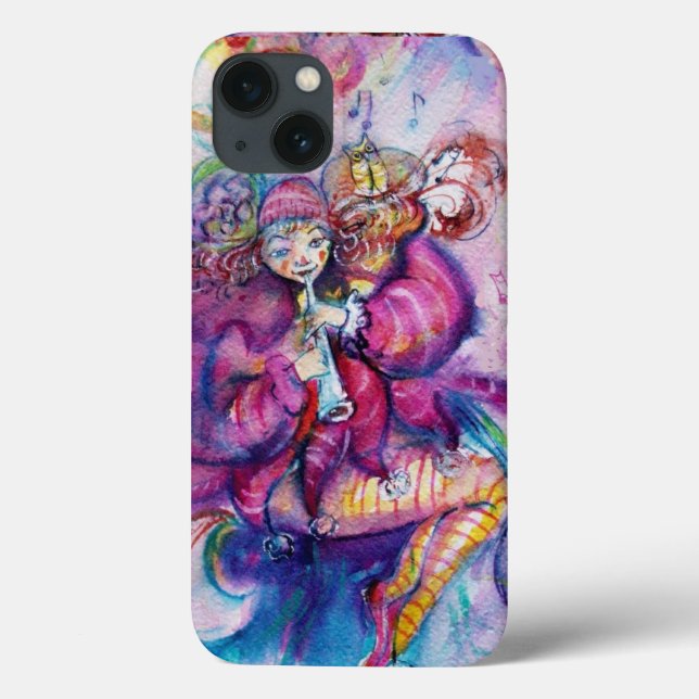 MUSICAL PINK CLOWN Case-Mate iPhone CASE (Back)