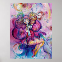MUSICAL PINK CLOWN