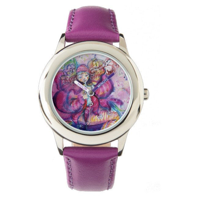 MUSICAL PINK CLOWN WATCH (Front)