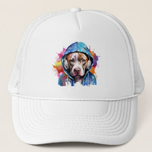 Musical Pitbull Trucker Hat