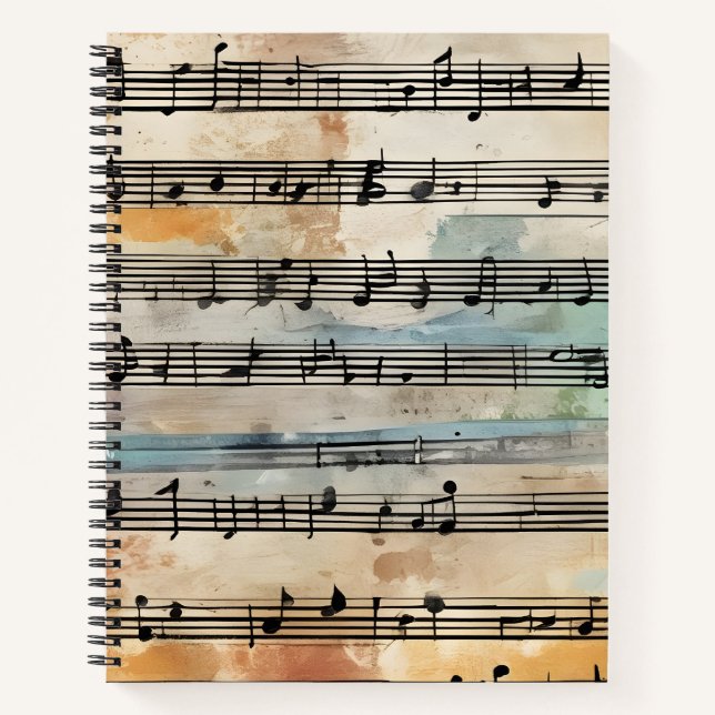 Musical Rhymes Notebook (Front)