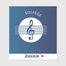 Musical Solfege Symbol stickers