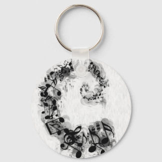 Musical Spiral Key Ring