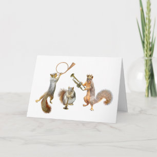 Musical Squirrels Card