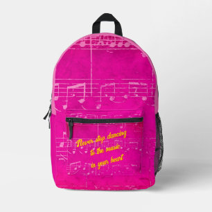 Musical Steps- Cha-Cha-Charming Backpack
