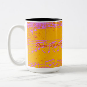 Musical Steps- Citrus Jam Mug