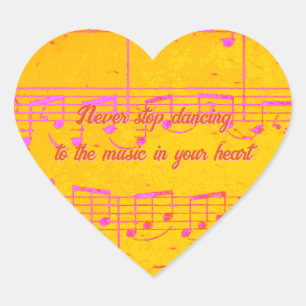 Musical Steps- Citrus Jam Sticker