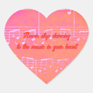 Musical Steps- Mango Tango Sticker