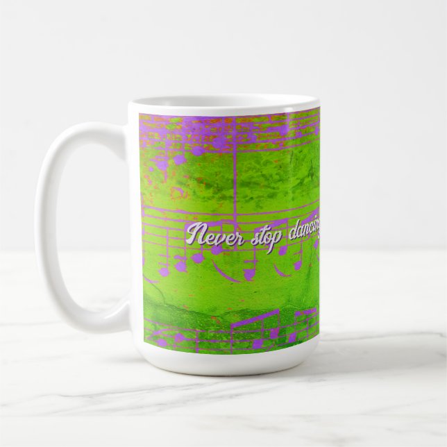 Musical Steps- New Jazz Mug (Left)