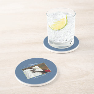 Musical Strings, The Soul of Life, Traditional Coaster