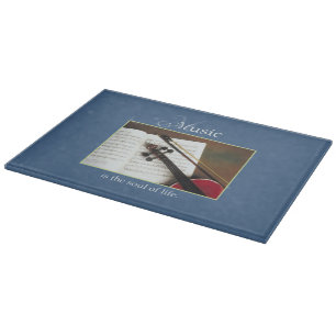 Musical Strings, The Soul of Life, Traditional Cutting Board