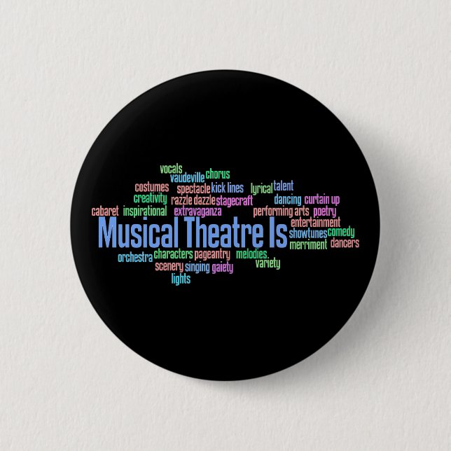 Musical Theatre Is Button (Front)
