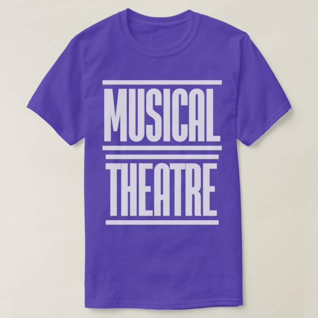 musical theatre scarvesposterhoodiessweatchiffonto T-Shirt (Design Front)