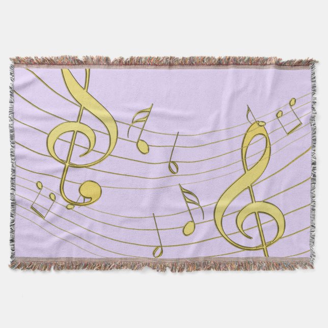 Musical Throw Blanket (Front)