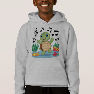Musical Turtle by the Pond
