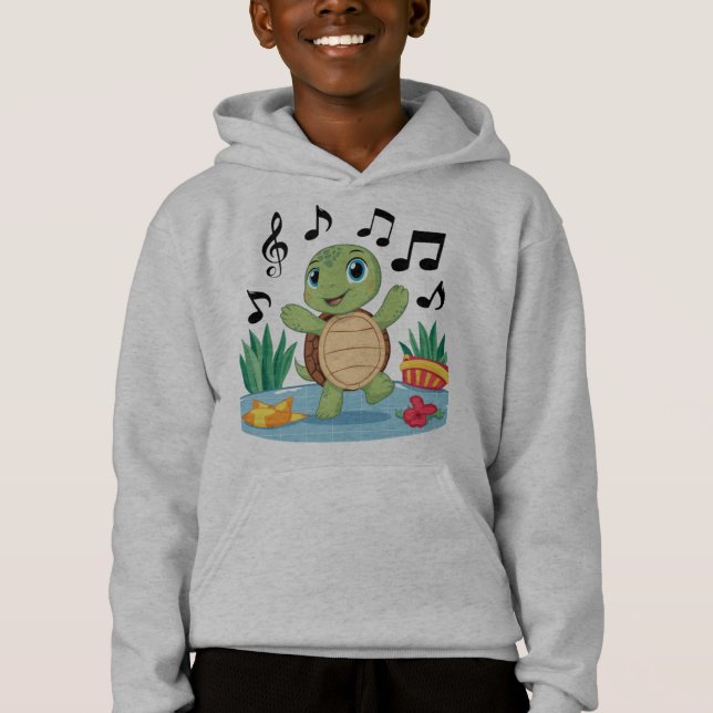 Musical Turtle by the Pond (Front)