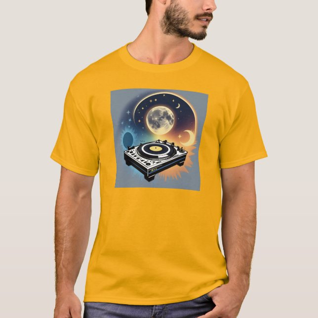 Musical Vibe Men's Basic T-Shirt (Front)