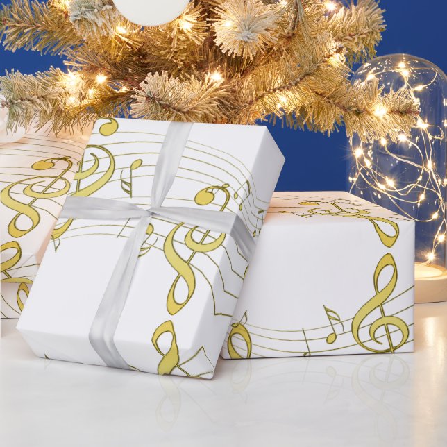 Musical Wrapping Paper (Holidays)