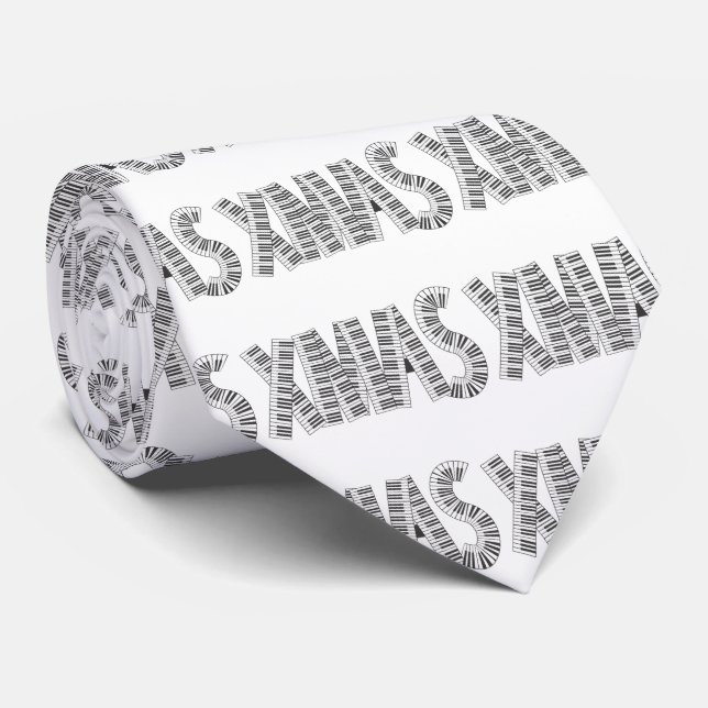 MUSICAL XMAS TIE (Rolled)