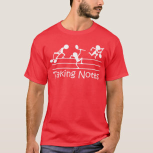 Musicalaking Notes Music Lovers Vintageeachers Fun T-Shirt