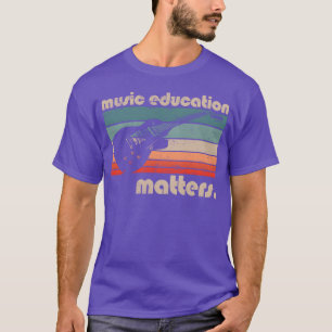 Musiceacher Musician Music Education Matters boy T-Shirt