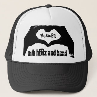 musicER mit hERz und hand Trucker Hat