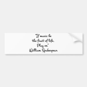 musicFruit Bumper Sticker