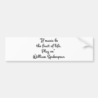 musicFruit Bumper Sticker