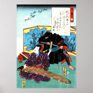 Musician and Ninja 1853 Poster