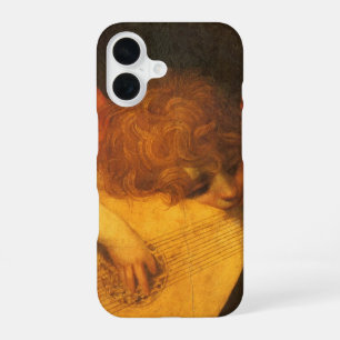 Musician Angel Playing Lute by Rosso Fiorentino iPhone 16 Case