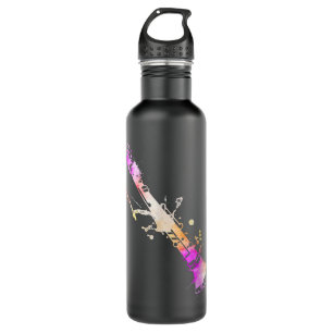Musician Artist Music Teacher Watercolor Clarinet2 710 Ml Water Bottle