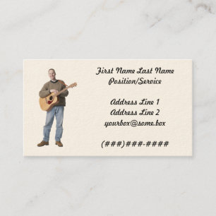 Musician Business Card