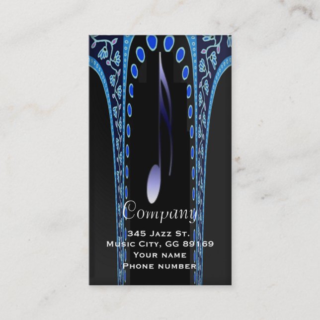 Musician Business Card (Front)