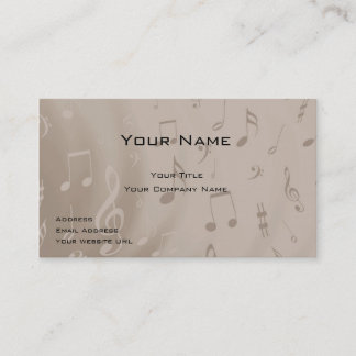Musician Business Card