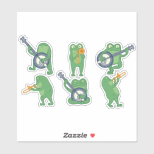 MUSICIAN FROG CHARACTER SET 