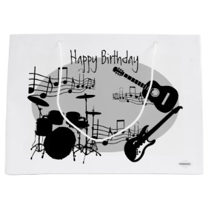 Musician Graphic Gift BagHAMbyWG Large Gift Bag