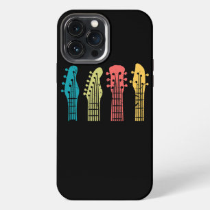 Musician Guitar Lover Guitarist Retro Sunset iPhone 13 Pro Max Case