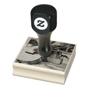 musician guitar lovers gift rubber stamp